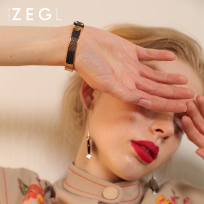 ZENGLIU Korean fashion bracelet bracelet, female models plated 18K color gold bracelet, simple personality ornaments
