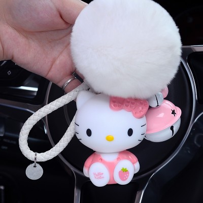 Cartoon cat KT Keychain cute kitty doll car key pendant men women bag ornaments key chain