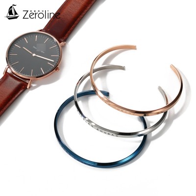 European fashion watch bracelet jewelry accessories simple all-match bracelet jewelry lovers opening new men and women