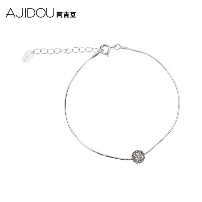 925 silver bracelet, thousand fine bracelet, chain fashion, diamond, lucky beads, accessories, trend jewelry