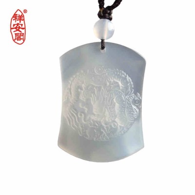 Wealth jade bone marrow Pendant Amulet