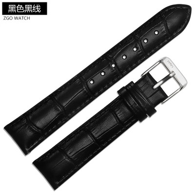 Watch belt accessories Leather Watchband chain male female 20mm