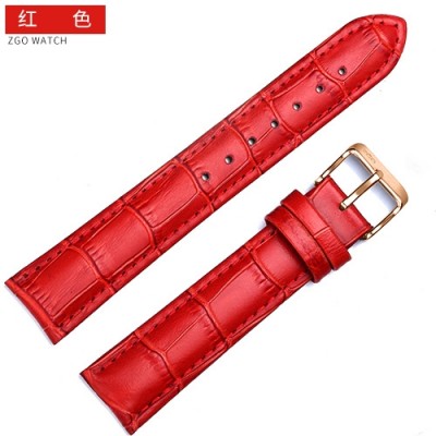 Watch strap female leather watch belt accessories lady 8 women 12 chain general 16mm