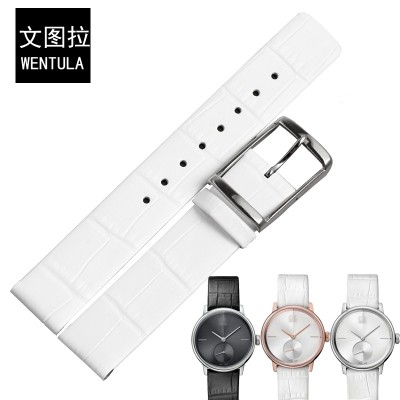 Leather strap suitable for CK watchband