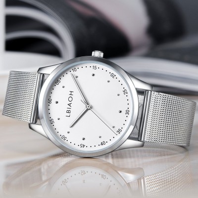 Lang LBIAOH parker ultra-thin waterproof business really belt quartz men watch fashion ultra-thin waterproof watch