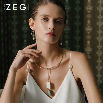 ZENGLIU Necklace collar Korea clavicular female clothing accessories jewelry simple all-match neck Necklace
