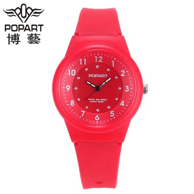 The new children watch girls girls waterproof junior high pupil cartoon children's digital table pointer men and women