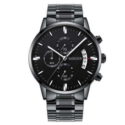 Card poem male men's watch movement quartz watch waterproof fashion noctilucent stainless steel men's watch wrist watch