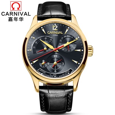 Carnlval Men's automatic mechanical watch men's watch waterproof watch derma recreational multi-functional trend