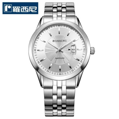 Rossini watch fashion wrist watch quartz watch men's watch 514631 stainless steel waterproof business calendar