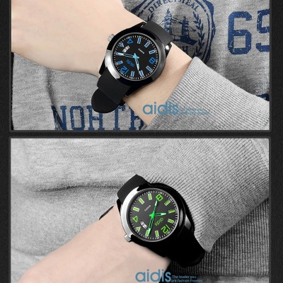 Aidis Junior high school students watch boys high school teenagers waterproof quartz watch male noctilucent Korea movement small children watch