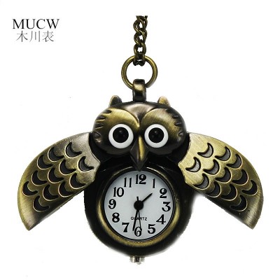 Quartz watch students children Flip the watch restoring ancient ways Ms male table insert send couple old pocket watch