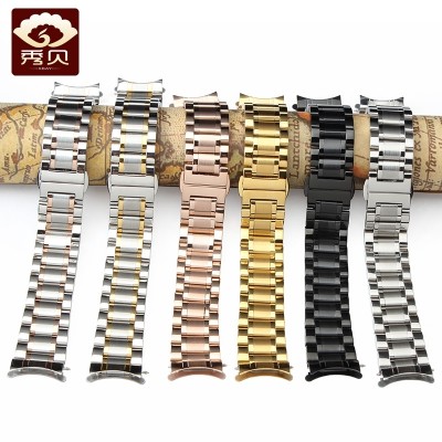 Show the table strip steel with solid stainless steel bracelet for men and women Adapter longines list L1L4 arc interface strap