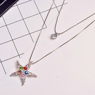 Qiu dong female encircled love sweater chain long joker retro pendant accessories all sorts of adornment necklace