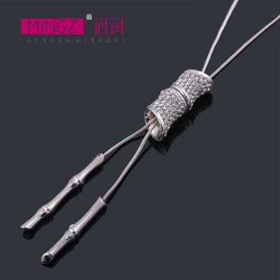 Stretch sweater necklace Female slub sweater chain long Korean qiu dong joker contracted atmosphere accessories accessories