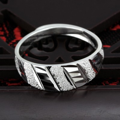 Sterling silver ring men 999 fine silver open mouth domineering, Japan and South Korea version of restoring ancient ways personality offered simple single ring