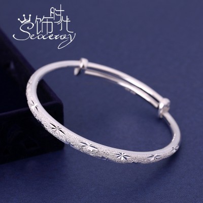 Women all over the sky star fine silver bracelet sent mother S999 sterling silver bracelet girlfriend bracelet gift silver valentine's day