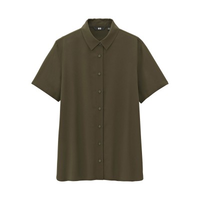 Fancy dress shirt (short sleeved) 181624 UNIQLO