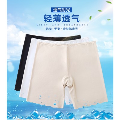3 sets of summer wear safety trousers three points, pants pants, women's underwear shorts, spring and autumn section of large yards stretch