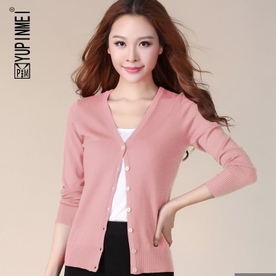The summer air conditioning sweater cardigan sunscreen thin knit jacket  new a short spring and autumn sweater shawl