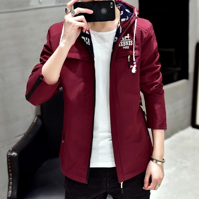 In the spring of  new Korean man coat, sunscreen clothing jacket spring boys thin coat jacket tide