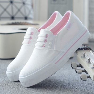 A summer white canvas shoes female Korean Boho white shoes shoes casual shoes shoes all-match students