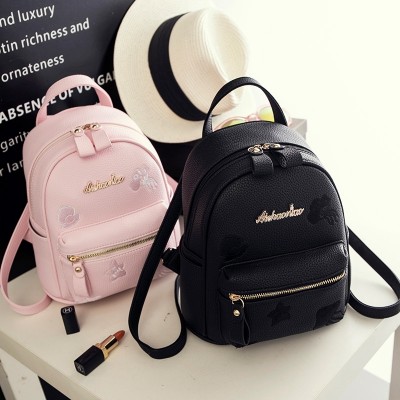 Ladies backpack female Korean fashion personality all-match MINI BAG BAG BACKPACK BAG  new tide