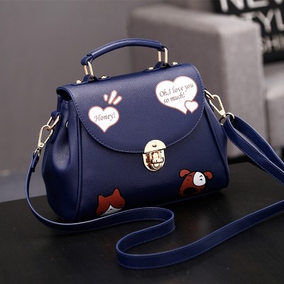  new tide satchel Korean Ladies Handbag small bag Fashion Shoulder Bag all-match simple summer