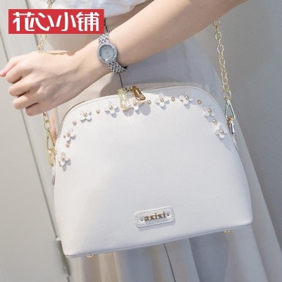 Flower shop  summer new Korean flower chain bag shell Bag Shoulder Messenger Bag Fashion Handbags