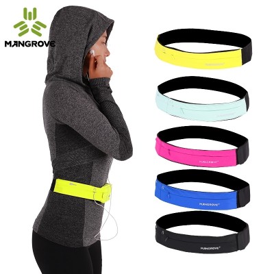 Mangrove outdoor running multi-purpose sports men and women mobile phone pocket pocket stealth personal fitness waterproof belt