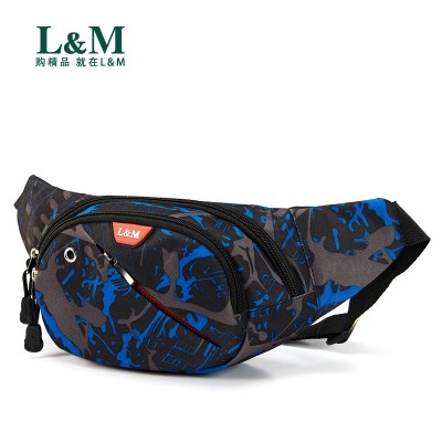 LM pocket man Satchel Bag chest Metrosexual bag bag Korean male female multifunctional outdoor leisure sports
