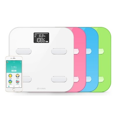 Cloud of wheat and good light Color body fat scale intelligence scale household human body fat mass scale electronic instrument precision test