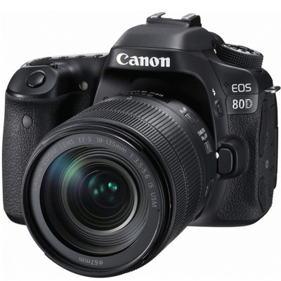 High-end Canon Canon EOS 80 d/SLR camera (18-135) set of machine