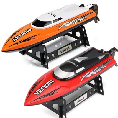 The super model high-speed water and water waterproof rowing boat is a big model for the high-speed ship, which is powered by the ship's toy boat
