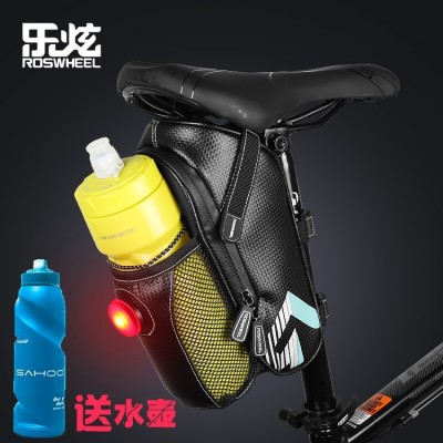 Le dazzle bike bag, tail wrap, mountain bike pack, seat pack, folding car, back seat pack, tail lamp, riding equipment fittings