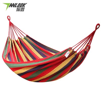 Hammock, outdoor camping, swing room, single double heavy canvas hammock, student dormitory, anti rollover chair