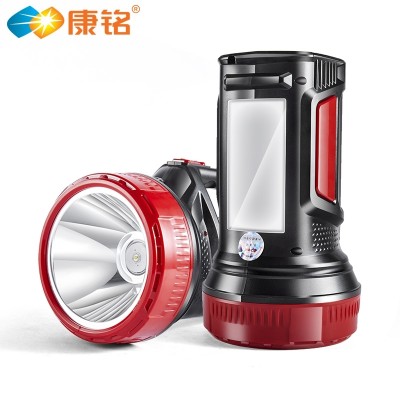 Kang Ming LED rechargeable flashlight remote searchlight outdoor flashlight Lantern Lamp far shooter