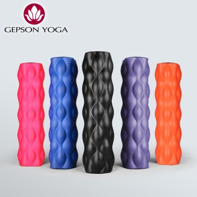 Jie Sen PU foam roller muscle relaxation massage roller keep Yoga column roller foam fascia Mace