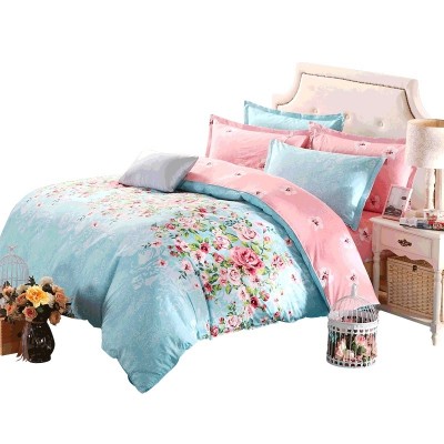 Nanjiren cotton four piece cotton summer bedding 1.8m bedding bedding three piece 1.5 meters