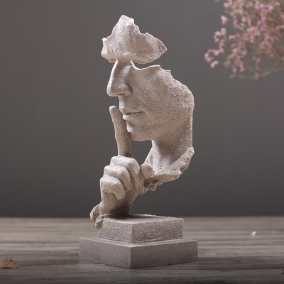 Simple modern creative crafts decoration sculpture office room retro, Art Decor