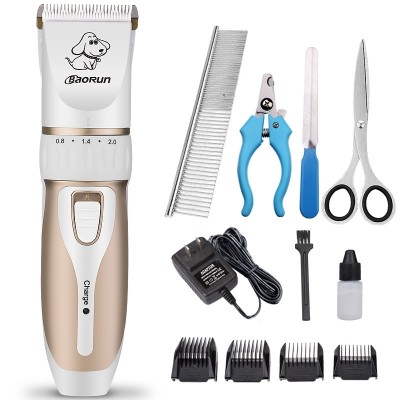 Pet clippers dog Shaver Rechargeable electric Teddy dog cat hair clippers shaving machine knife products