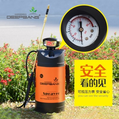 Gardening manual pressure sprayer agricultural agricultural watering watering watering can watering watering car high pressure