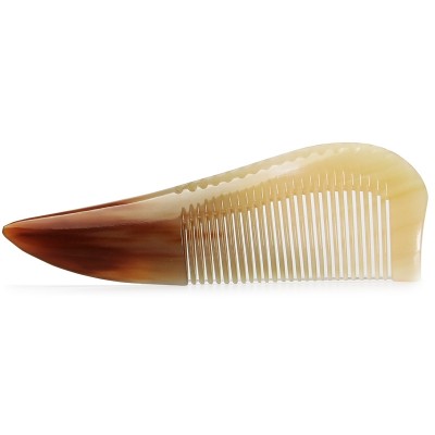 Haomeijia pure horn comb natural thick anti-static comb massage comb hair curls