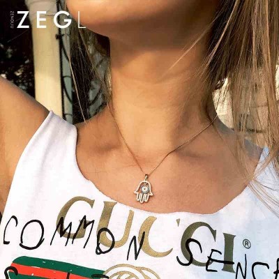 The new female short chain necklace jewelry clavicle simple neck chain necklace accessories all-match Europe