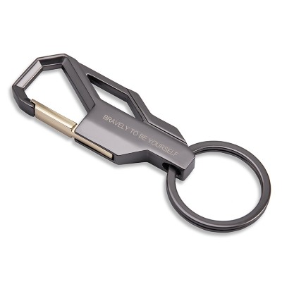 Men's waist hanging key buckle, creative automobile key ring, female key chain, metal pendant gift