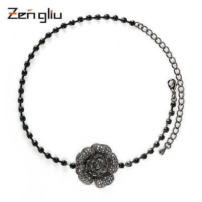 Neck jewelry necklace Harajuku short chain decoration and female neck with neck clavicle chain accessories