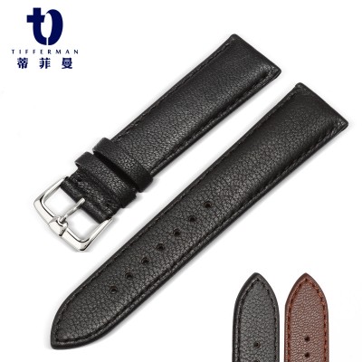Male Leather Watchband alternative King watchband Tissot CK beauty DW watchband female soft lambskin 18mm 20mm
