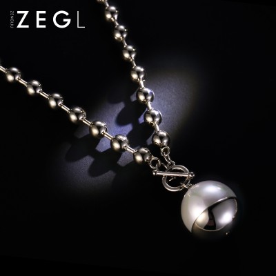ZENGLIU Korea short chain necklace ornament Pendant all-match simple clavicle female clothing accessories neck chain