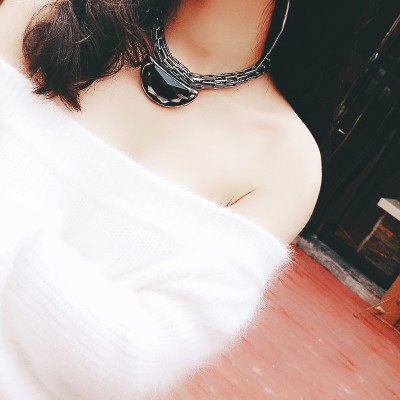 Europe and the United States exaggeration necklace, Fashion Pendant, decorative chain accessories, short sweater chain, female crystal, clavicle chain, autumn jewelry