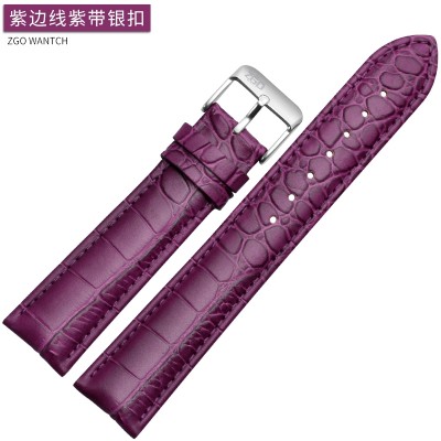 CASIO Cowhide Leather Watchband Titus female pure leather needle buckle belt 12 watch chain accessories 18 15mm